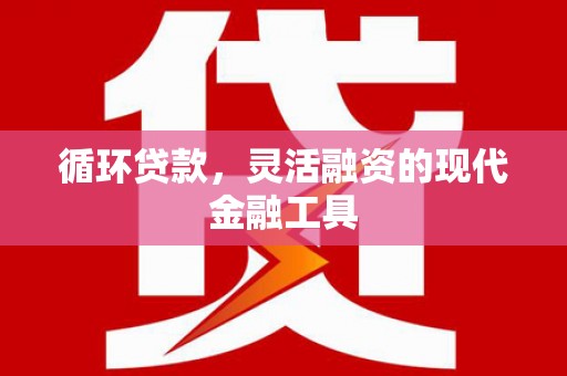 达州循环贷款，灵活融资的现代金融工具