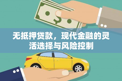 达州无抵押贷款，现代金融的灵活选择与风险控制