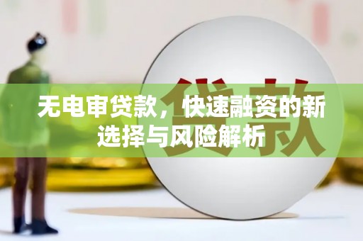 达州无电审贷款，快速融资的新选择与风险解析