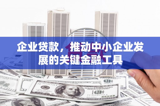 达州企业贷款，推动中小企业发展的关键金融工具