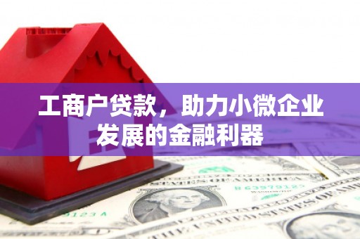 达州工商户贷款，助力小微企业发展的金融利器