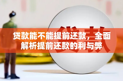 达州贷款能不能提前还款，全面解析提前还款的利与弊