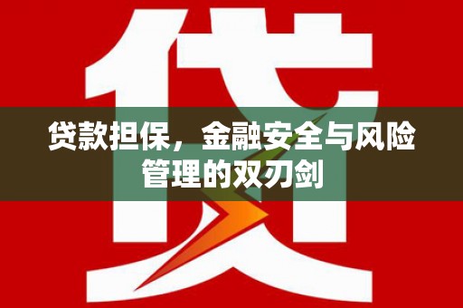 达州贷款担保，金融安全与风险管理的双刃剑