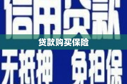 达州贷款购买保险